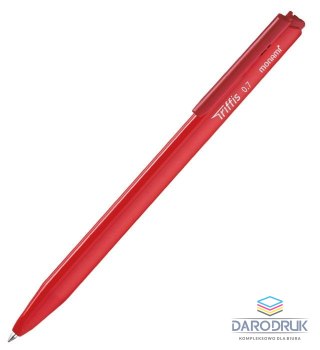 Monami Długopis TRIFFIS BALL POINT PEN wkład czerwony 0,7mm Monami (160-2420)