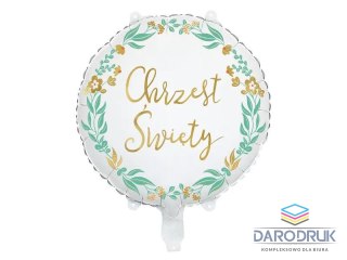 Partydeco Balon foliowy Chrzest Święty 18cal Partydeco (FB224)