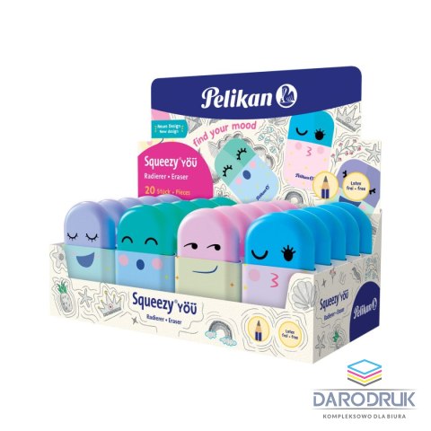Pelikan Gumka do mazania Squeezy 606202 Pelikan (400193850)