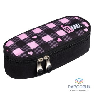 St.right Saszetka Z Usztwnianą Klapką PINK CHECKERED mix St.right (PC-01)