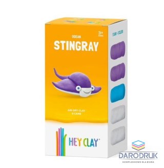 Tm Toys Masa plastyczna dla dzieci Hey Clay płaszczka mix Tm Toys (HCL50128)
