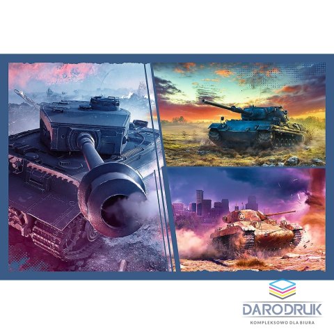 Trefl Puzzle World Of Tanks Pancerna misja 2x200 el. Trefl (13346)