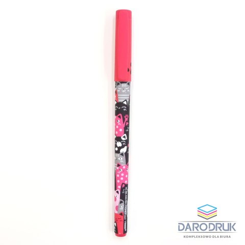 Vinson Długopis olejowy Fashion A27 KOTY wkład niebieski 0,7mm Vinson