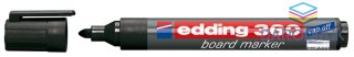 Edding Marker suchościeralny wkład czarny 1,5-3,00mm okrągła końcówka Edding
