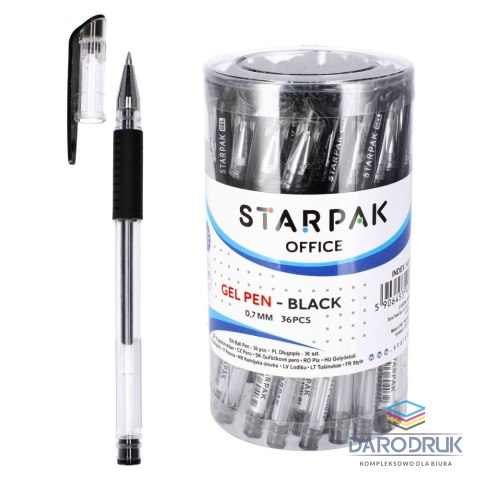 Euro-Trade Długopis żelowy wkład czarny 0,5mm Euro-Trade (380723)