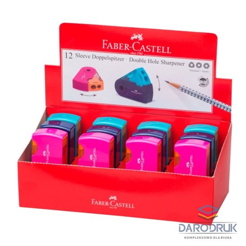 Faber Castell Temperówka mix plastik Faber Castell