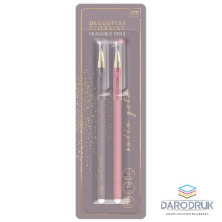 Interdruk Długopis Satin Gold 2 szt 5902277318824 wkład niebieski Interdruk