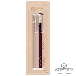Interdruk Długopis Satin Gold 2 szt 5902277318824 wkład niebieski Interdruk