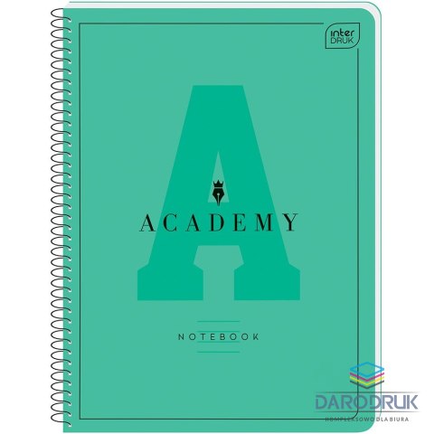 Interdruk Kołozeszyt (kołonotatnik) A5+ Academy Hybrid 80k. 90g linia Interdruk