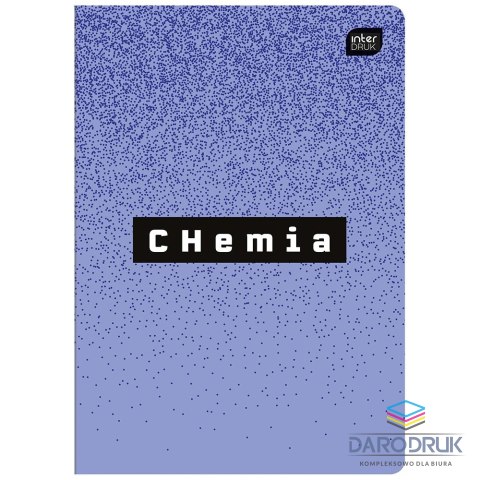 Interdruk Zeszyt tematyczny A5 CHEMIA 60k. 70g krata Interdruk (ZE60CHE#)