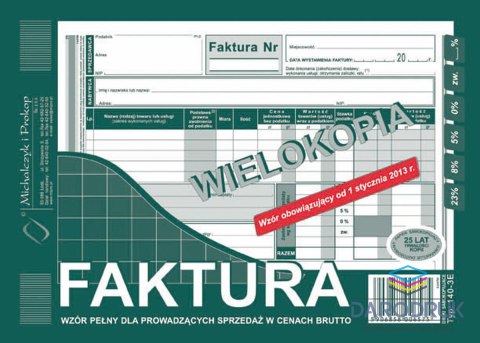 Michalczyk i Prokop Druk samokopiujący A5 S wiel. 80k. Michalczyk i Prokop (140-3E)