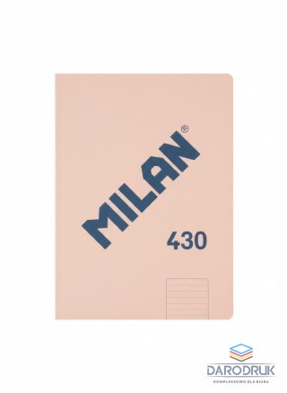 Milan Zeszyt A4 1918 różowy 48k. 95g linia Milan (57242G48P)