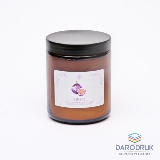 Pavoncella Świeczka ozdobna Smell me Fresh Fig 250ml Pavoncella (5906492907290)