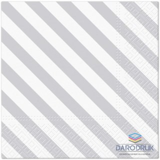 Paw Serwetki TaT Silver Lines mix bibuła [mm:] 330x330 Paw (TL126908)