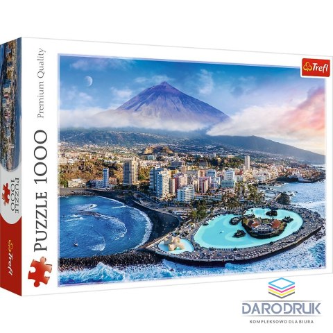 Trefl Puzzle Widok na Teneryfę, Hiszpania 1000 el. Trefl (10791)