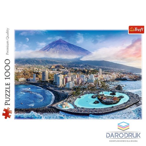 Trefl Puzzle Widok na Teneryfę, Hiszpania 1000 el. Trefl (10791)