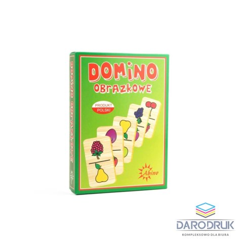 Abino Gra logiczna owoce Domino Abino