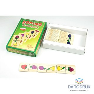Abino Gra logiczna owoce Domino Abino