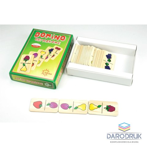 Abino Gra logiczna owoce Domino Abino