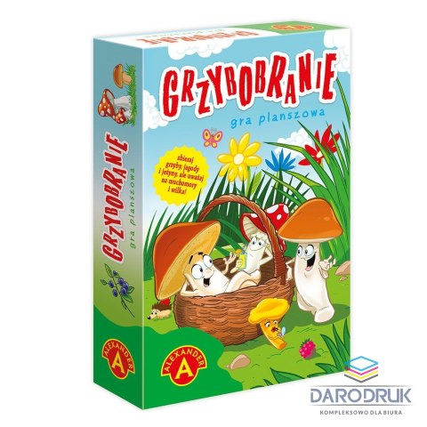 Alexander Gra edukacyjna Grzybobranie mini Alexander