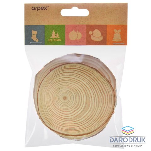 Arpex Dekoracja plastry drewna Arpex (BN3684)