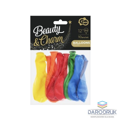 Godan Balon gumowy 10 sztuk mix 30mm 12cal Godan (CB-1PMX)