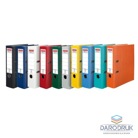 Herlitz Segregator dźwigniowy Q. file Standard 0011167434 A4 80mm zielony Herlitz (300003086)
