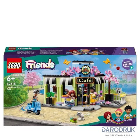 Lego Klocki konstrukcyjne Friends Kawiarnia w Heartlake Lego (42618)
