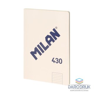 Milan Zeszyt A4 1918 beżowy 48k. 95g linia Milan (57242G48BG)