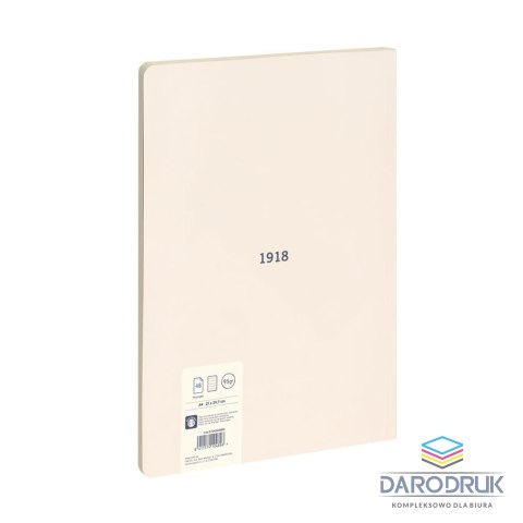 Milan Zeszyt A4 1918 beżowy 48k. 95g linia Milan (57242G48BG)
