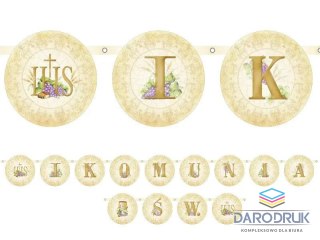 Partydeco Baner Pierwsza komunia święta Partydeco (GRL3)