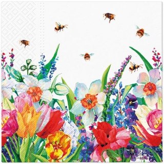 Paw Serwetki Lunch Lily Pond mix nadruk bibuła [mm:] 330x330 Paw (SDL143000)