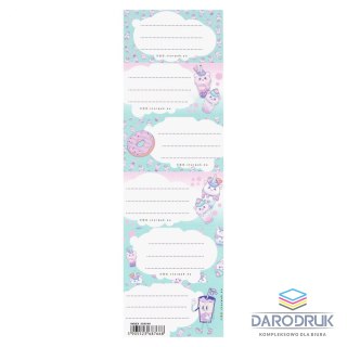 Starpak Naklejka na zeszyt Bubble tea Starpak (559540)