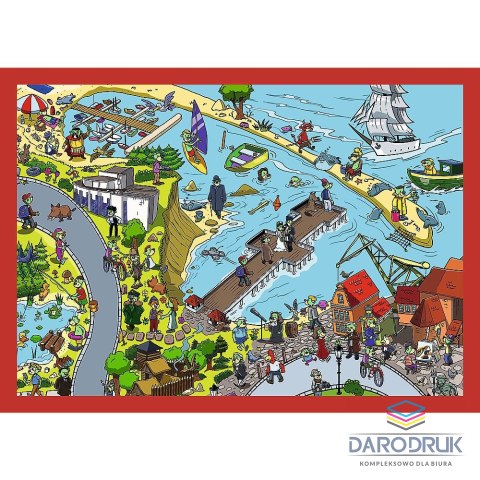 Trefl Puzzle Trefliki Podróże 4 el. Trefl (34675)