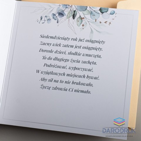 Art Nuvo Kartka składana C6 urodzinowy Art Nuvo (5902973359565)