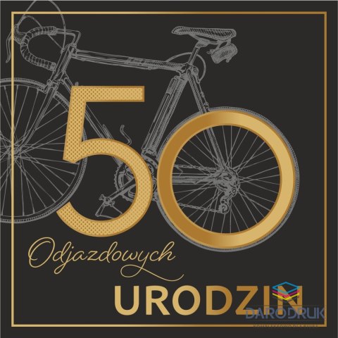Art Nuvo Kartka składana C6 urodzinowy Art Nuvo (5902973359565)