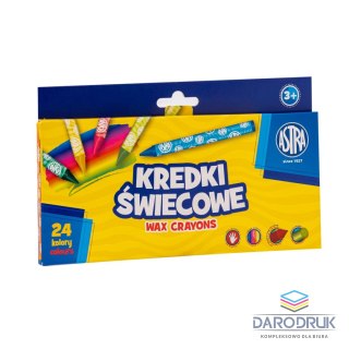 Astra Kredki świecowe 24 kol. Astra (316023008)