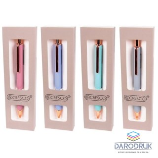 Cresco Długopis CANDY 59074644218963 wkład niebieski Cresco (290073)
