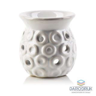 Home And Garden Podgrzewacz Kominek na olejek zapachowy Zuma White Home And Garden (3114)
