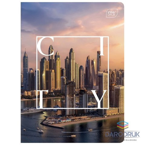 Interdruk Zeszyt A5 TRAVEL 60k. 70g krata Interdruk