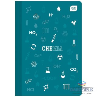 Interdruk Zeszyt tematyczny A5 Chemia 60k. 70g krata Interdruk