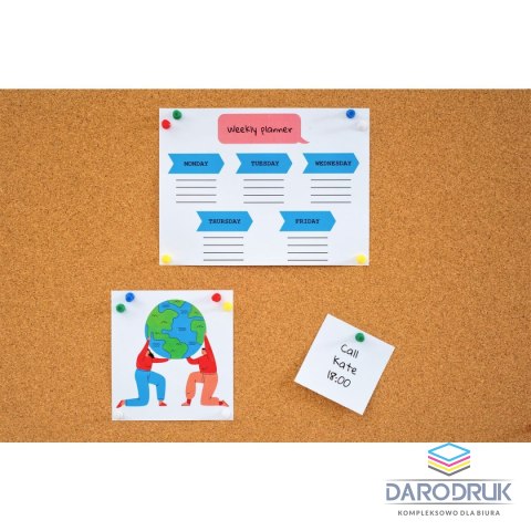 Memoboards Tablica korkowa w drewnianej ramie [mm:] 300x400 Memoboards (TC34)