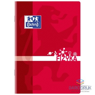 Oxford Zeszyt tematyczny A5 fizyka 60k. 90g krata Oxford (400092593)