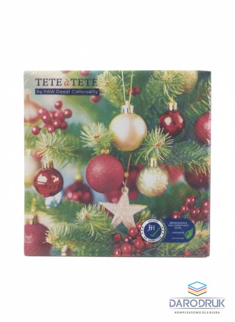 Paw Serwetki BN Decore Christmas Tree mix bibuła Paw (TL235600)