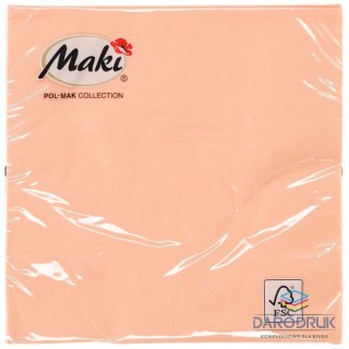 Pol-mak Serwetki łososiowy papier [mm:] 330x330 Pol-mak (15)