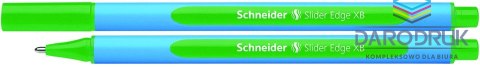 Schneider Długopis żelowy Slider Edge wkład zielony XBmm Schneider (SR152204)