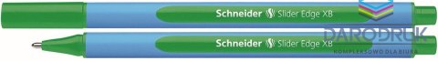Schneider Długopis żelowy Slider Edge wkład zielony XBmm Schneider (SR152204)