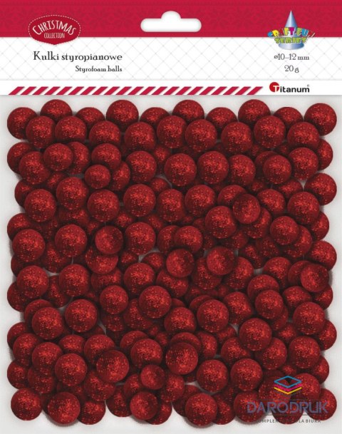 Titanum Ozdoba styropianowa Craft-Fun Series kulki Titanum (20WS0320-2)