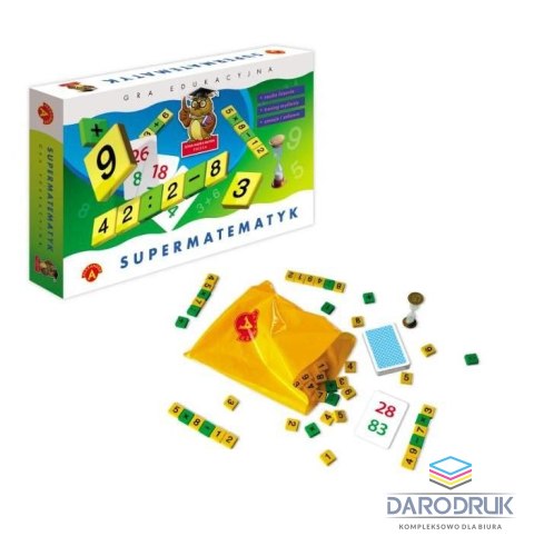 Alexander Gra edukacyjna Sowa Mądra Głowa Supermatematyk Alexander (0466)