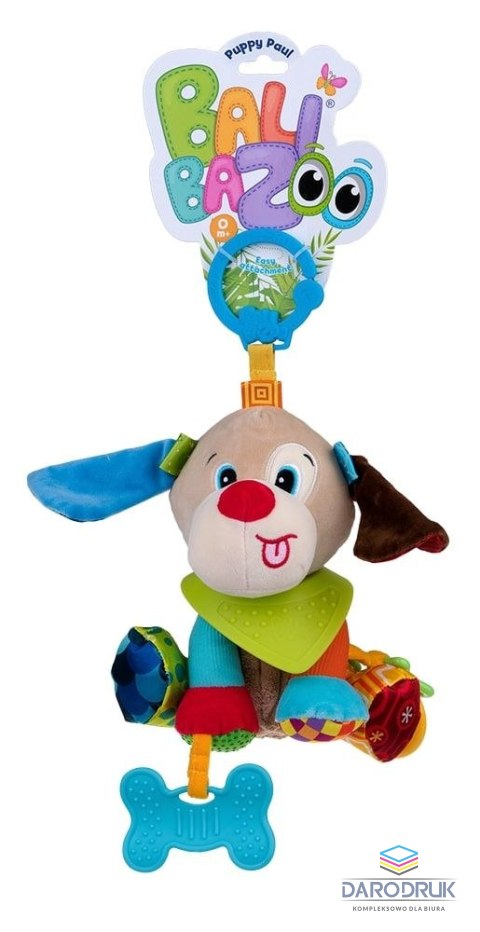 Balibazoo Grzechotka zawieszka piesek Paul Balibazoo (BB81589)